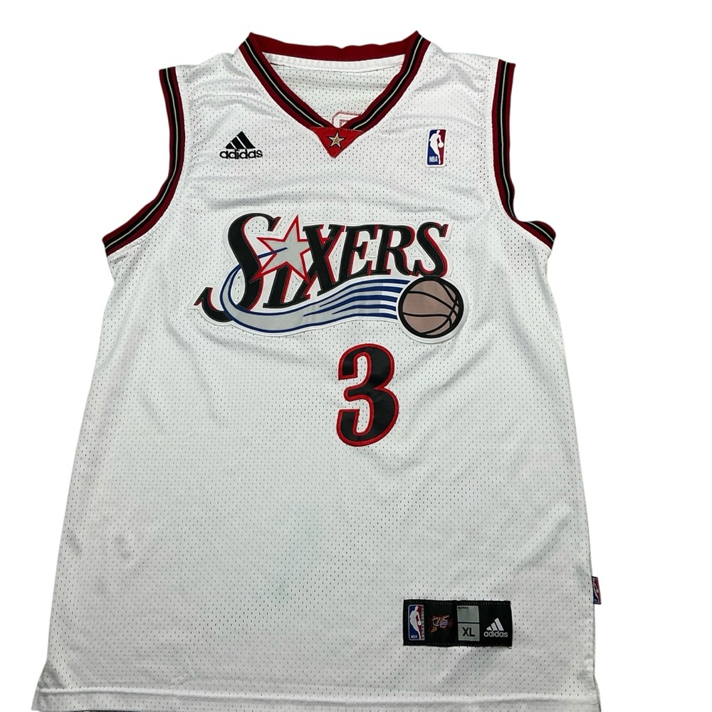 Vintage Allen Iverson Philadelphia 76ers NBA x Adidas jersey XL